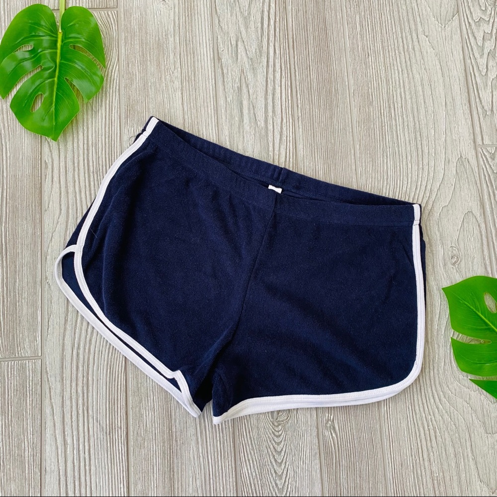 American Apparel short shorts navy blue